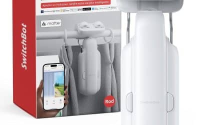Test du SwitchBot curtain 3 : poussée de rideau intelligente