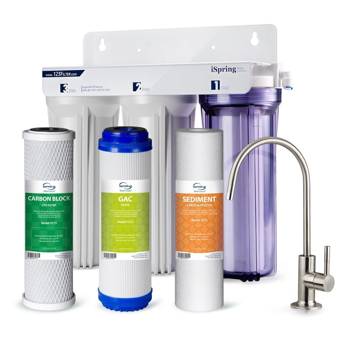 Test du système de filtration iSpring US31 sous évier