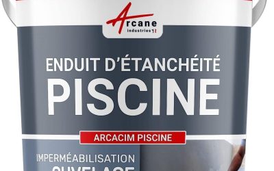Test : enduit de cuvelage Arcane Industries pour étanchéité piscine