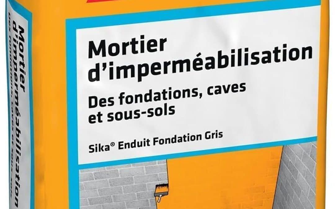Test : enduit Sika gris imperméable pour fondations