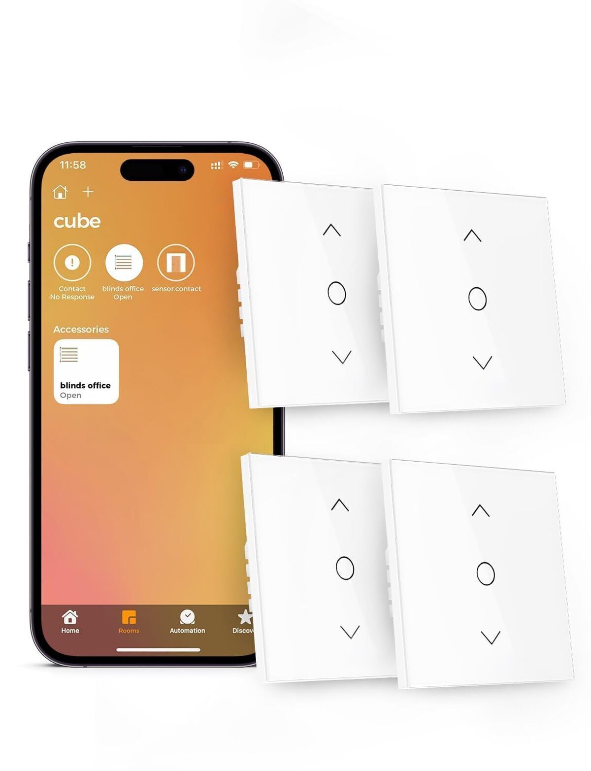 Test interrupteur volet roulant connecté HomeKit, alexa et Google Home