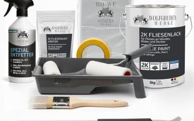 Test : kit peinture carrelage WO-WE blanc perlé 5 kg