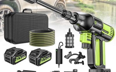 Test : nettoyeur haute pression sans fil highsam Pressure Washer 120 bar, notre avis complet