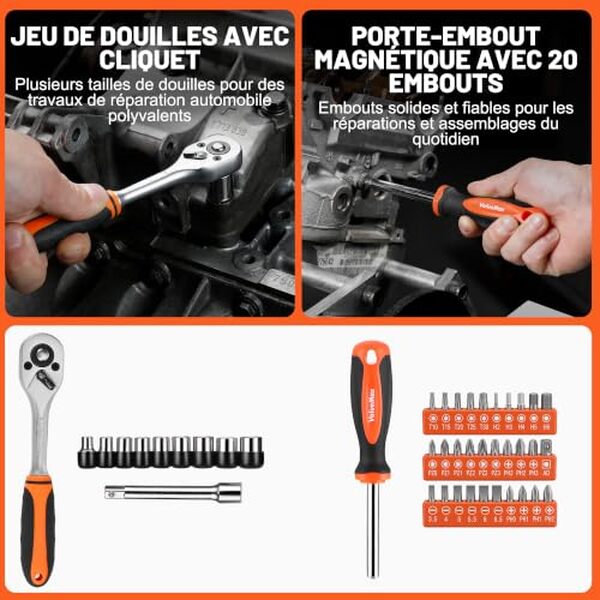 Découvrez notre test détaillé du kit d'outils ValueMax 219 pièces. Qualité, praticité et performance pour tous vos projets de bricolage à la maison.