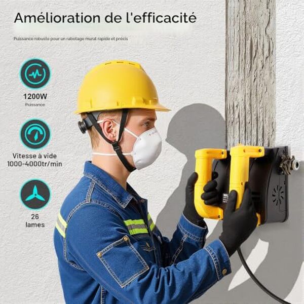 Découvrez notre test complet de la fraise à béton Mermajestic 1200 W : puissance, précision et fiabilité pour tous vos travaux de perçage. 