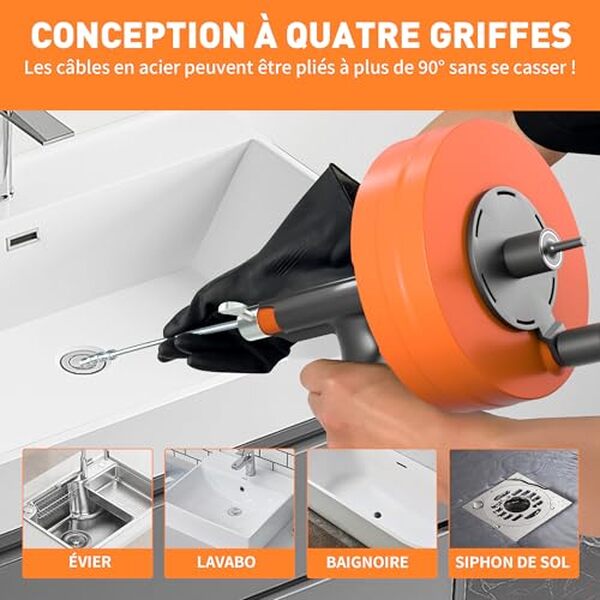 Découvrez notre test détaillé du déboucheur BACOENG furet 15 m. Efficacité, performances et avis utilisateur pour déboucher vos canalisations rapidement.