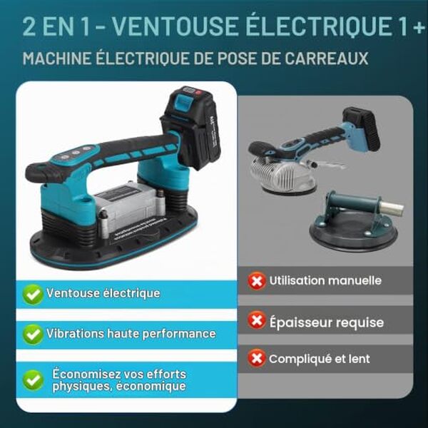 Découvrez notre test détaillé du vibromasseur de carrelage avec ventouses 250 kg. Efficacité, fiabilité et résultats : tout ce que vous devez savoir avant d'acheter. 