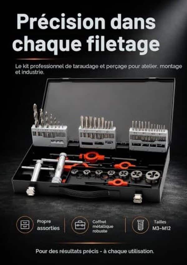 Dรฉcouvrez notre test dรฉtaillรฉ du jeu de tarauds Baer M 3-12 : performances, qualitรฉ et avis d'expert pour bien choisir votre outillage de taraudage.