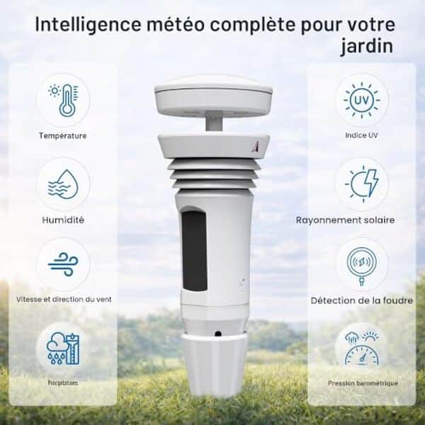 Découvrez notre test complet de la station météo Tempest : performances de l'anémomètre et du pluviomètre intégrés, avantages et inconvénients de ce système innovant.