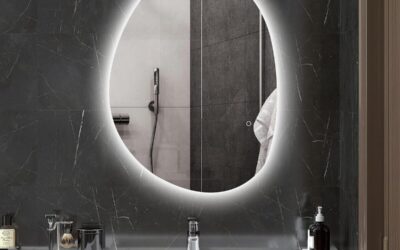 Avis sur le miroir lumineux HOMCOM LED 80 x 60 cm anti-buée