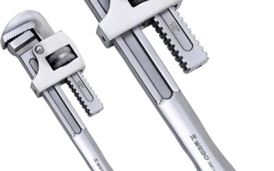 Test : clés à tuyau WEDO en acier inoxydable, lot de 2