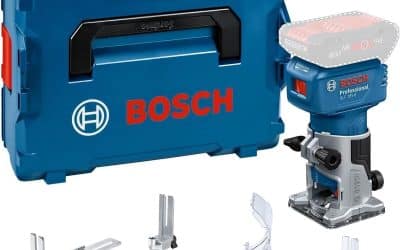 Test de la défonceuse portative Bosch GLF 18V-8