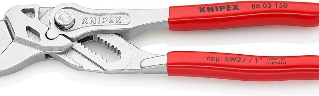 Test de la pince-clé Knipex 86 03 150 SB