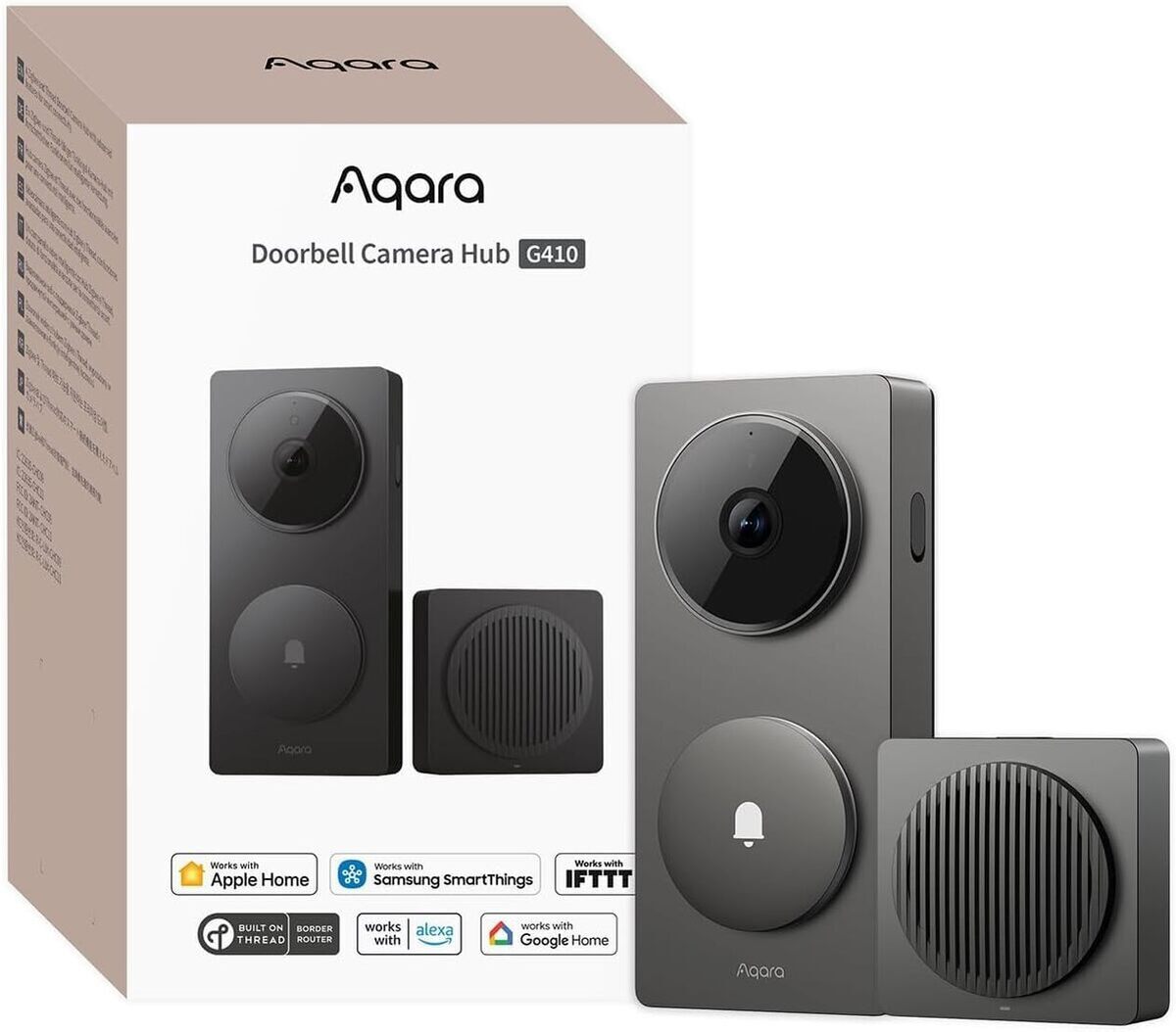 Test de la sonnette vidéo Aqara G410 : polyvalence et compatibilité à l'honneur