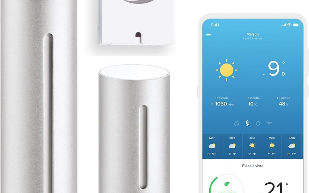 Test de la station météo connectée Netatmo NWS01-AMZ