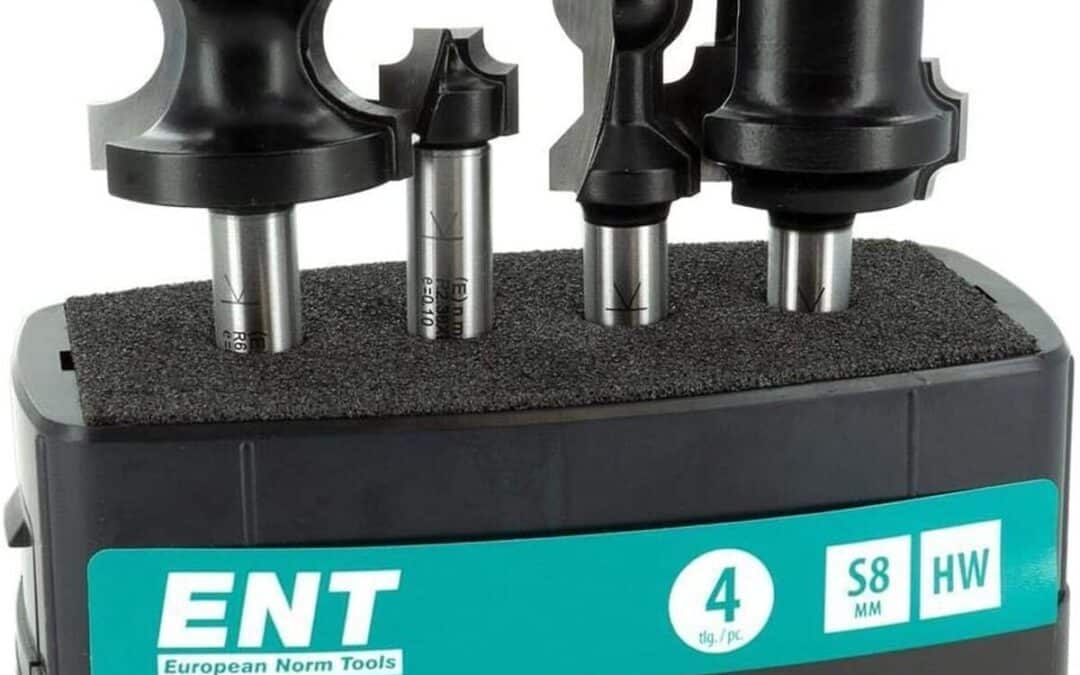 Test des fraises HW 8 mm pour rails en bois : efficacité tranchante