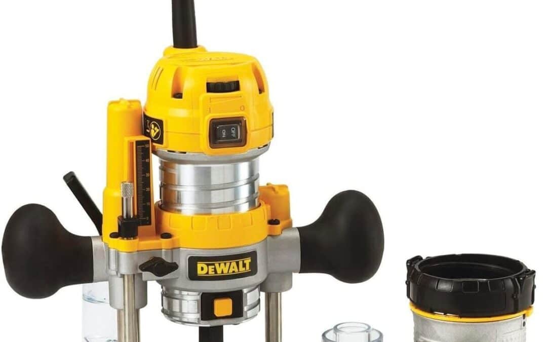 Test DeWalt D26204K : défonceuse 8mm 850W multi-fonctions