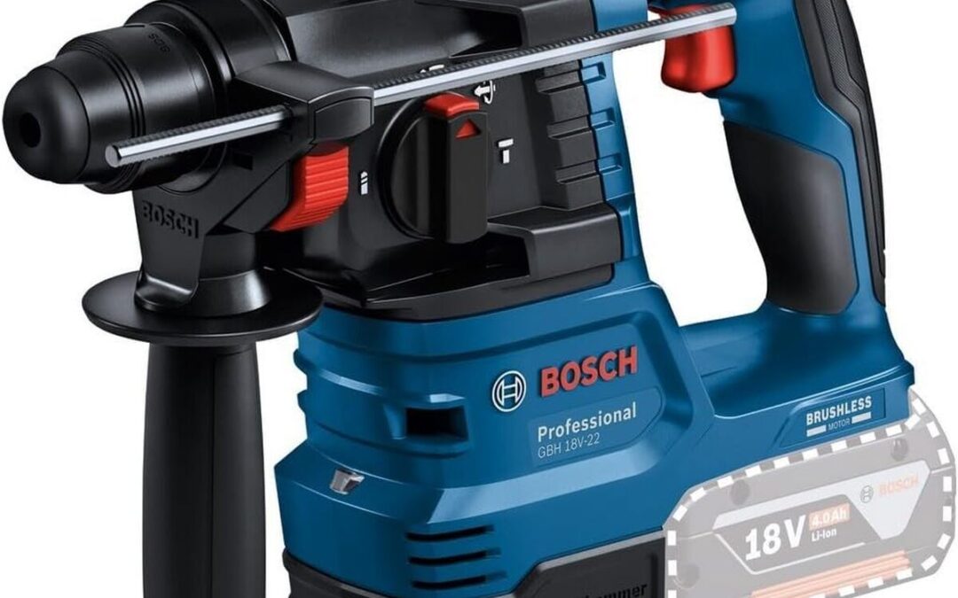 Test du Bosch Professional GBH 18V-22 : efficacité sans-fil et confort d'utilisation