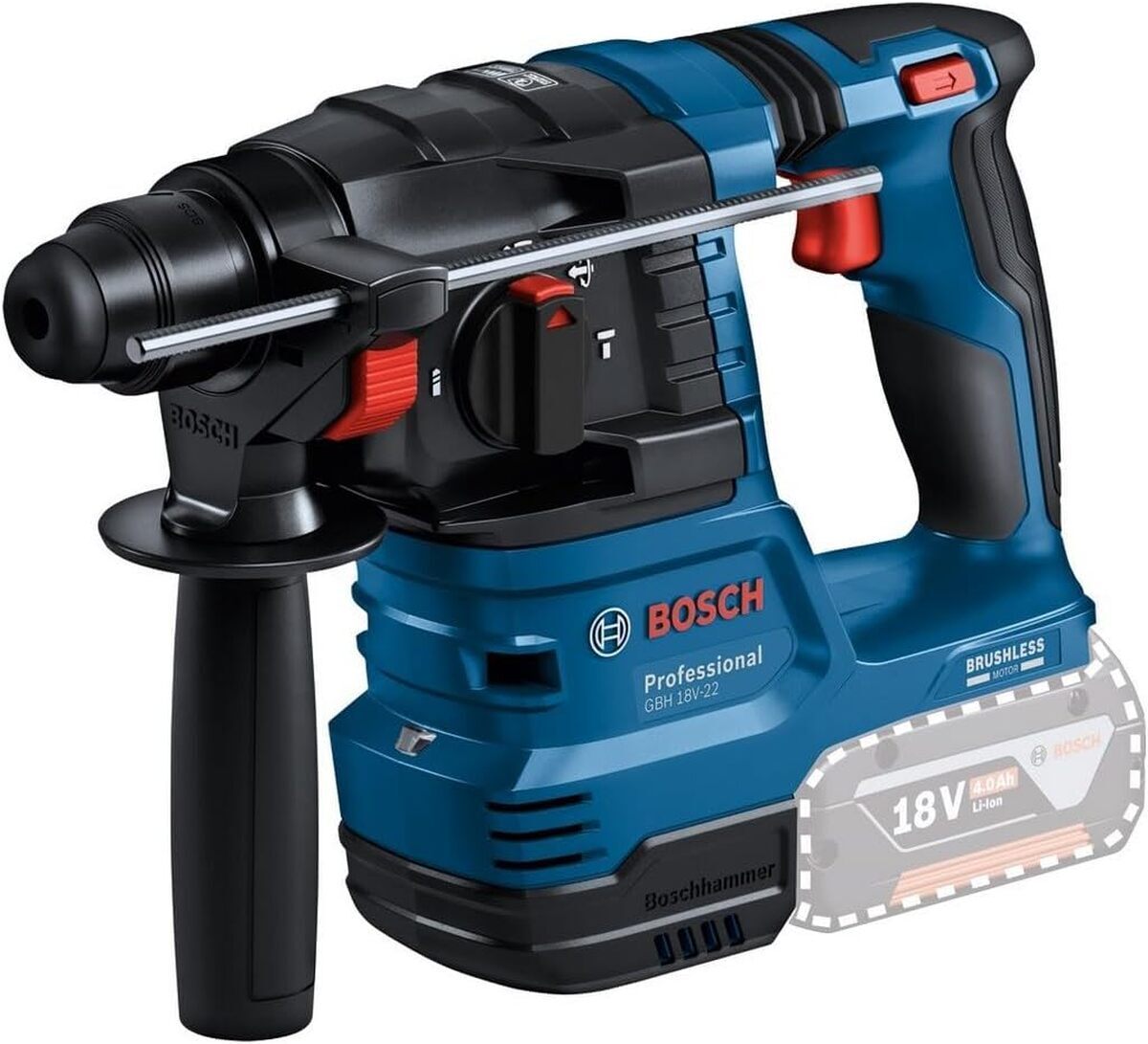 Test du Bosch Professional GBH 18V-22 : efficacitรฉ sans-fil et confort d'utilisation
