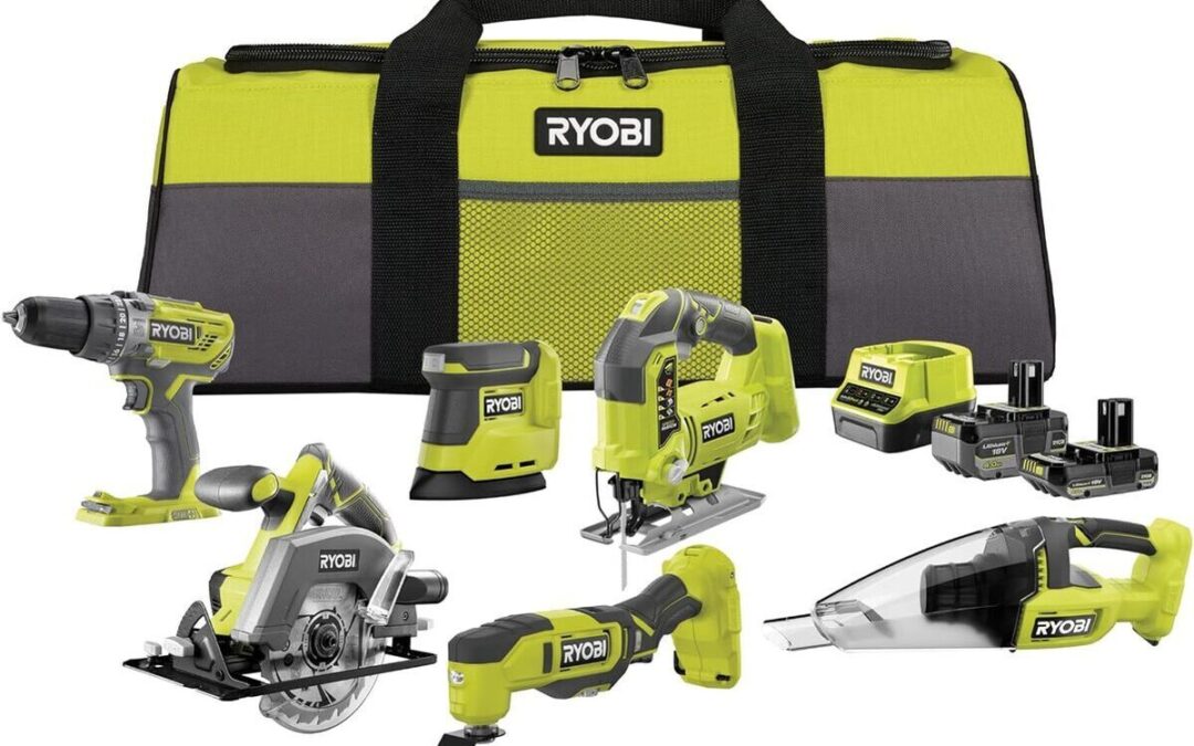 Test du kit 6 outils Ryobi 18V ONE+ : puissance et polyvalence
