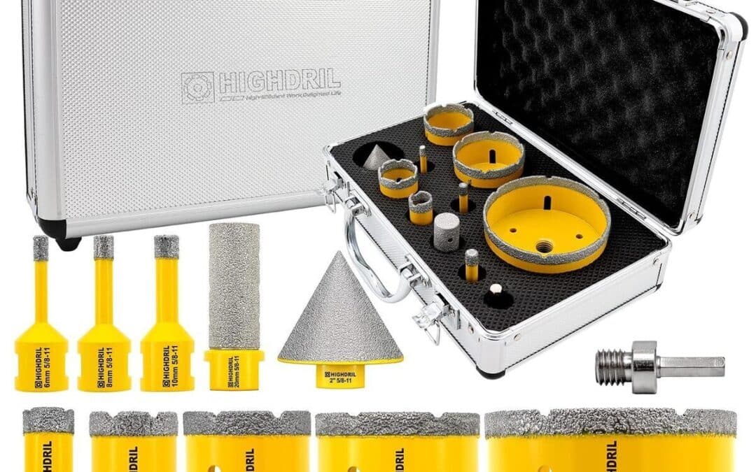 Test du kit de forets diamantés HIGHDRIL : performance polyvalente