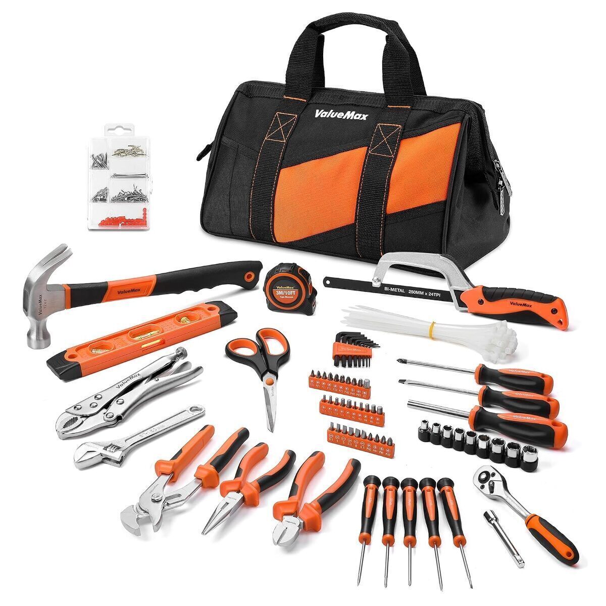 Test du kit d'outils ValueMax 219 pièces : un allié pour le bricolage quotidien