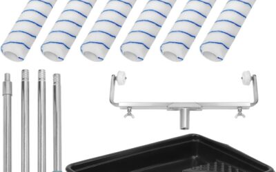 Test du kit rouleaux de peinture QWORK 45 cm : efficacité et polyvalence