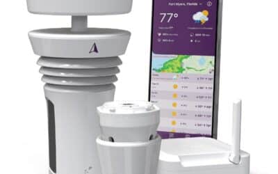 Test du système météo Tempest : anémomètre et pluviomètre intégrés