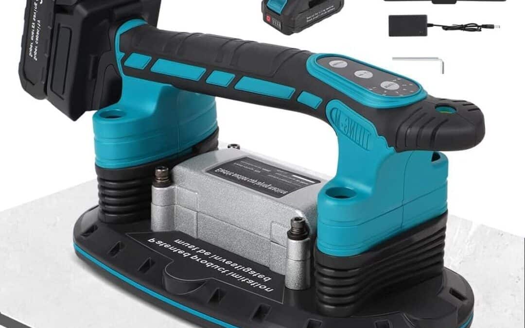 Test du vibromasseur de carrelage et ventouses 250 kg : efficacité absolue