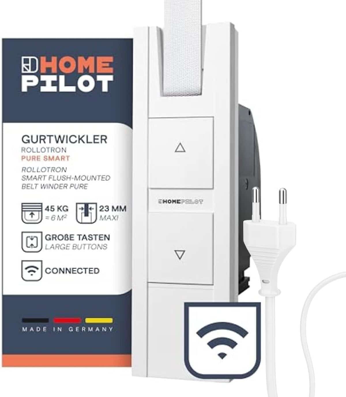 Test : home Pilot - enrouleur de sangle encastrable connecté pour volets roulants