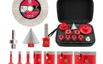 Test : kit de forets diamant FOCSTOL pour céramique et marbre