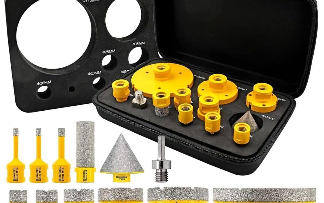 Test : kit de forets diamantés HIGHDRIL pour tous matériaux