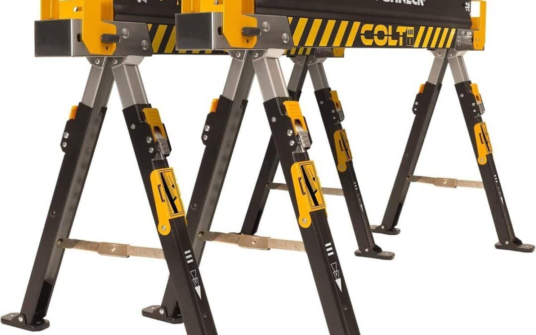 Test Roughneck Colt 600E : tréteaux robustes en paire