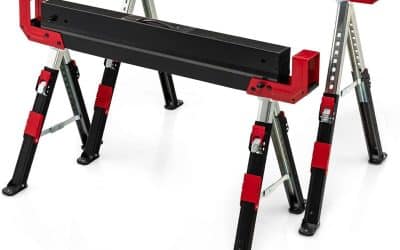 Test : tréteaux métalliques robustes Costway, charge 1180 kg